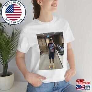 Harry Gym Selfie Wearing 1D Shirt Unisex